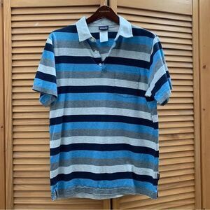 Patagonia Striped Polo size Medium
